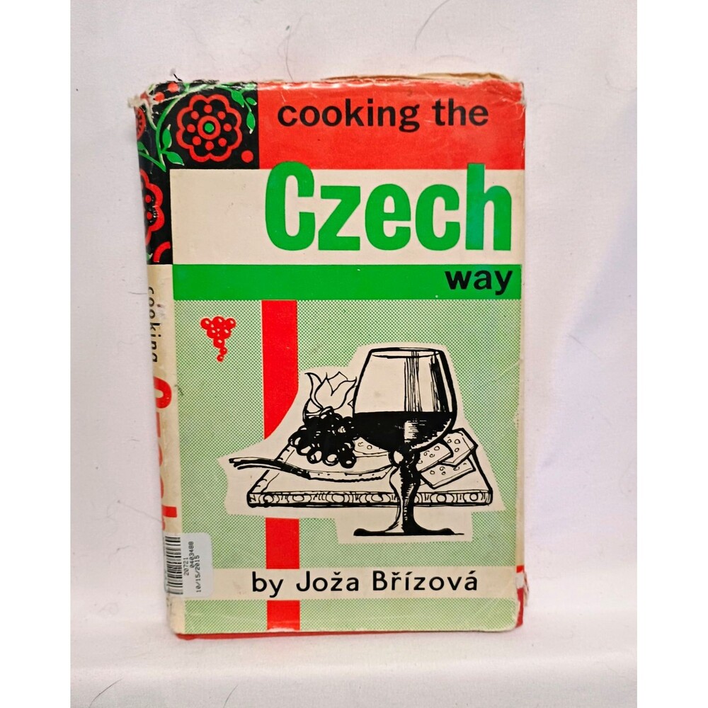 Cooking the Czech Way Joza Brizova 1960 Vintage Czech Cookbook Hardcover DJ